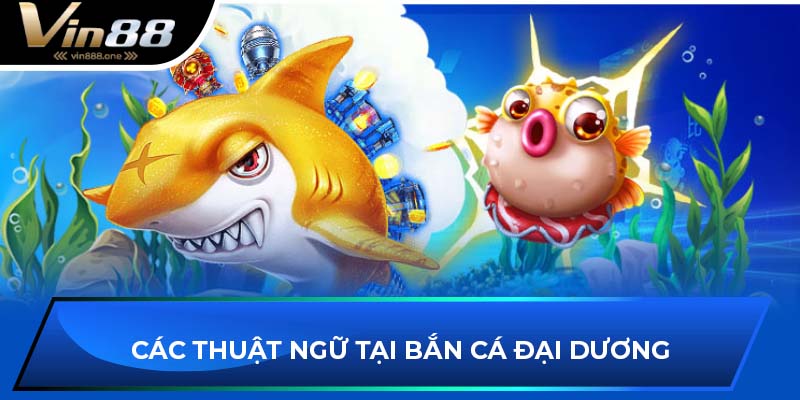Các thuật ngữ tại bắn cá đại dương
